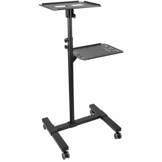 STARTECH .com multimedia cart/stand Black Multimedia stand (ADJPROJCART)