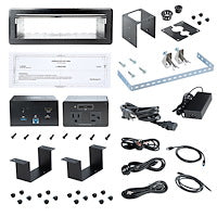 StarTech.com KITBXDOCKPNA Passerelle de conférence audio AV 3840 x 2160 pixels Ethernet/LAN Noir - Image 11