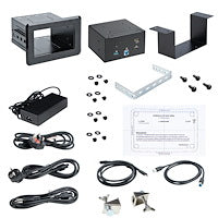 StarTech.com KITBZDOCK Passerelle de conférence audio AV 3840 x 2160 pixels Ethernet/LAN Noir - Image 12