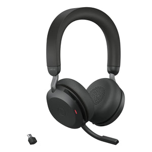 Jabra Evolve2 75 Casque Avec fil &sans fil Arceau Bureau/Centre d'appels USB Type-C Bluetooth Noir - Image 3