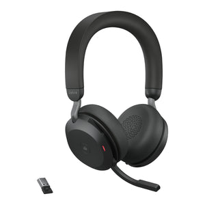 Jabra Evolve2 75 Casque Sans fil Arceau Bureau/Centre d'appels Bluetooth Socle de chargement Noir - Image 3
