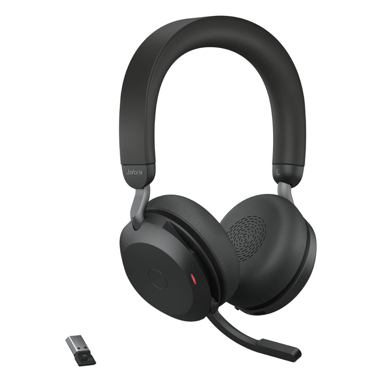 Jabra Evolve2 75 Casque Avec fil &sans fil Arceau Bureau/Centre d'appels Bluetooth Socle de chargement Noir - Image 3