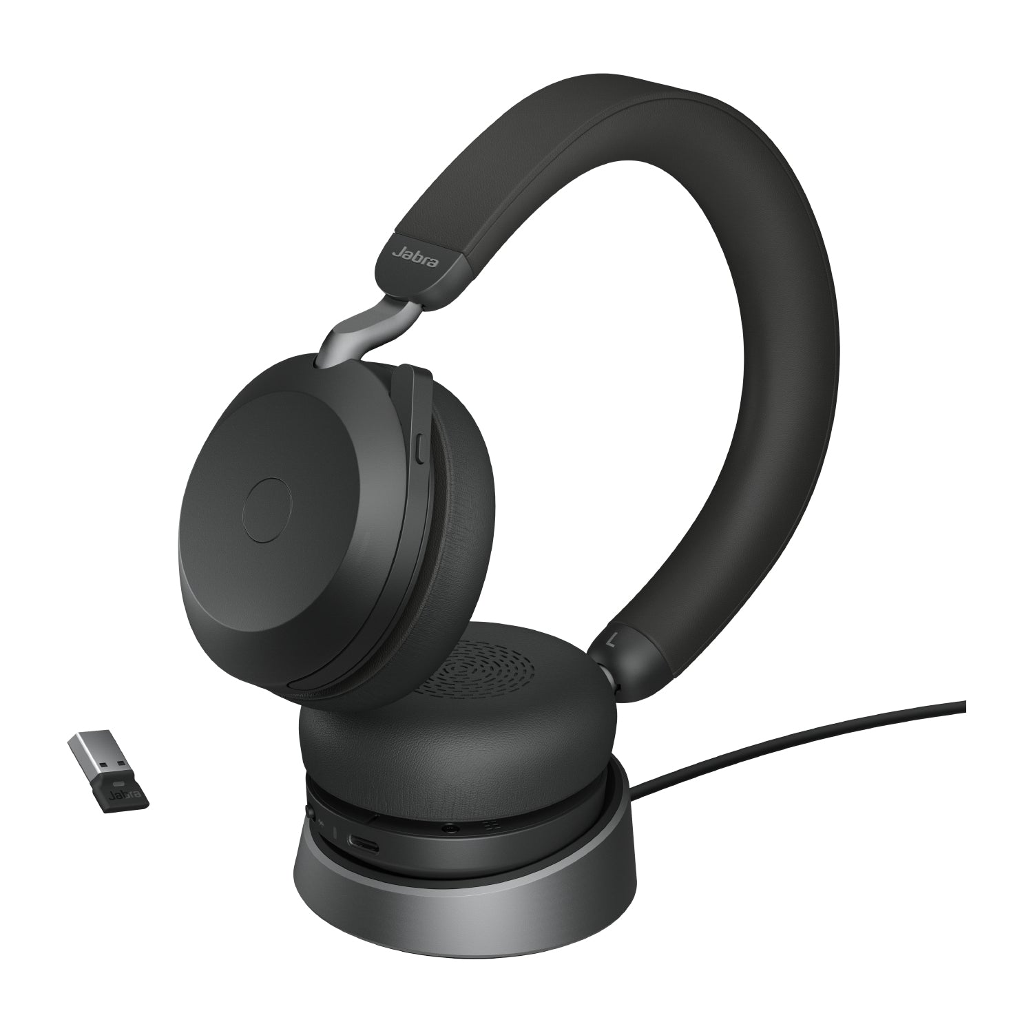 Jabra Evolve2 75 Casque Avec fil &sans fil Arceau Bureau/Centre d'appels Bluetooth Socle de chargement Noir - Image 4