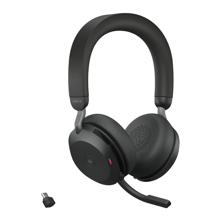 Jabra Evolve2 75 Casque Avec fil &sans fil Arceau Appels/Musique USB Type-C Bluetooth Socle de chargement Noir - Image 3