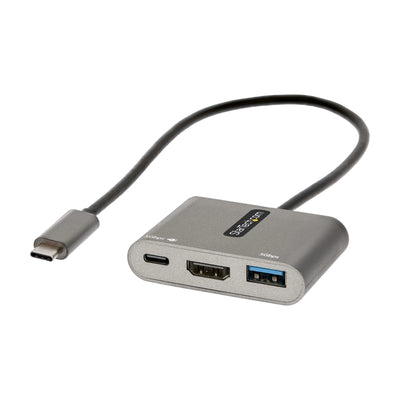 StarTech.com CDP2HDUACP2 station d'accueil Avec fil USB 3.2 Gen 1 (3.1 Gen 1) Type-C Gris - Image 1