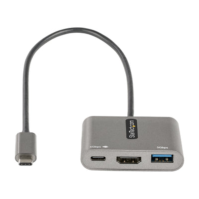 StarTech.com CDP2HDUACP2 station d'accueil Avec fil USB 3.2 Gen 1 (3.1 Gen 1) Type-C Gris - Image 2