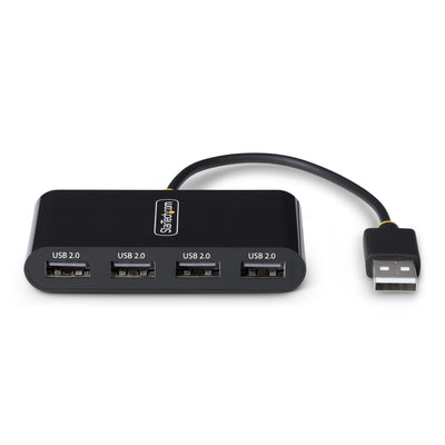 StarTech.com ST4200MINI2-USB-HUB hub & concentrateur 480 Mbit/s Noir - Image 3