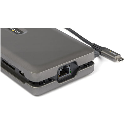 StarTech.com DKT31CSDHPD3 station d'accueil Avec fil USB 3.2 Gen 2 (3.1 Gen 2) Type-C Gris - Image 4