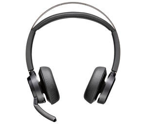 Poly Voyager Focus 2 USB-C-C Headset +USB-C/A Adapter Sans fil Arceau Bureau/Centre d'appels USB Type-C Bluetooth Noir - Image 1