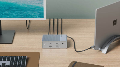 Targus HDG212BP-US station d'accueil Avec fil USB 3.2 Gen 1 (3.1 Gen 1) Type-C Gris - Image 6