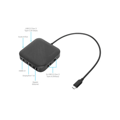 Targus DOCK425GLZ station d'accueil Avec fil USB4 Noir - Image 4