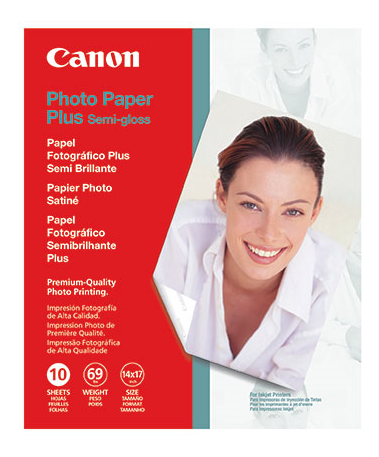 SG-201 Papier Photo Plus Semi-Brillant 14 x 17 po (10 feuilles/paquet)*