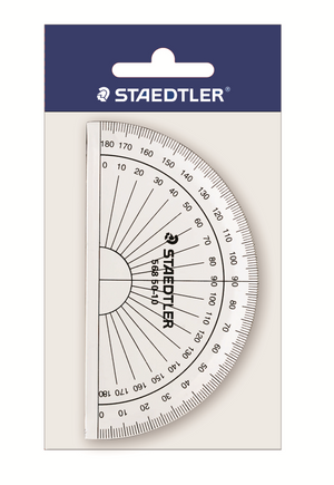 56850-10PB STAEDTLER-Mars Limited RAPPORTEUR 180° GRAD.10