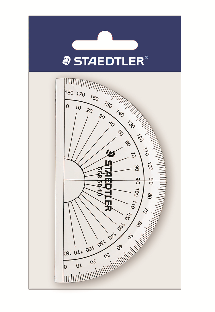 56850-10PB STAEDTLER-Mars Limited RAPPORTEUR 180° GRAD.10