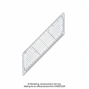 Équerre acrylique transparente 10'' 45/90 hp