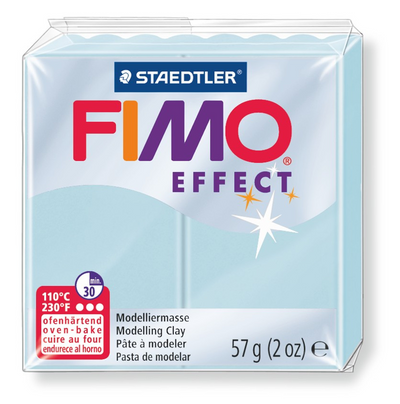 Pâte à modeler Fimo Effect Quartz Bleu Glace 57g (2 oz)