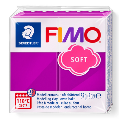 Pâte à modeler Fimo Soft Violet 57g (2 oz)