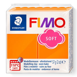 Pâte à modeler Fimo Soft Mandarine 57g (2 oz)