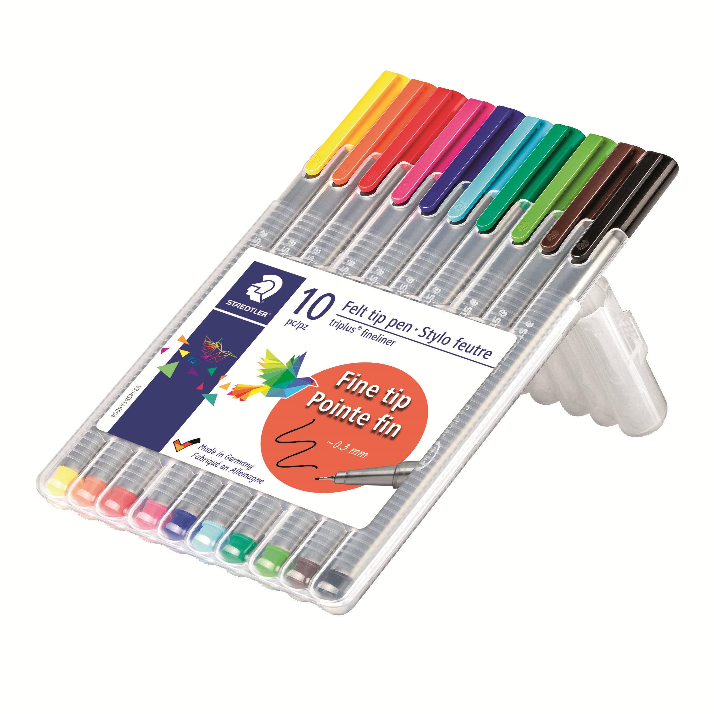 334-SB10A604 STAEDTLER-Mars Limited FEUTRE FIN TRIPLUS CARTE