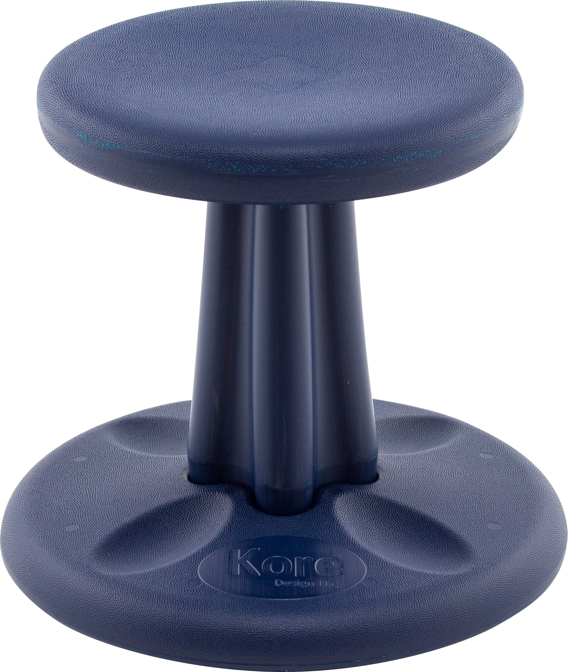 Kore Tabouret oscillant 30 cm, Bleu foncé