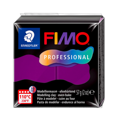 Pâte à modeler Fimo Professionnel Violet 57g (2 oz)