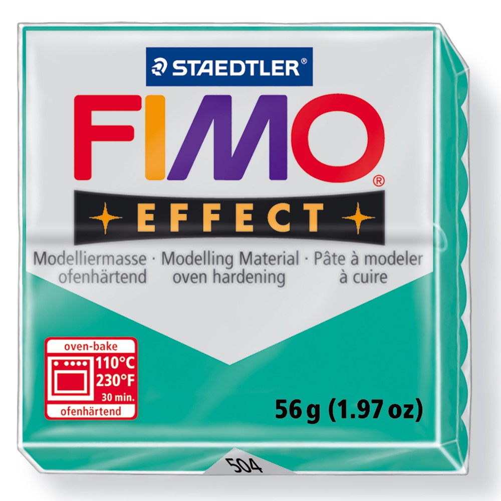 Pâte à modeler Fimo Effect Vert 57g (2 oz)
