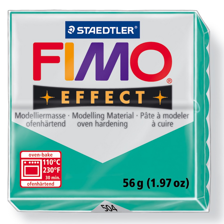 Pâte à modeler Fimo Effect Vert 57g (2 oz)