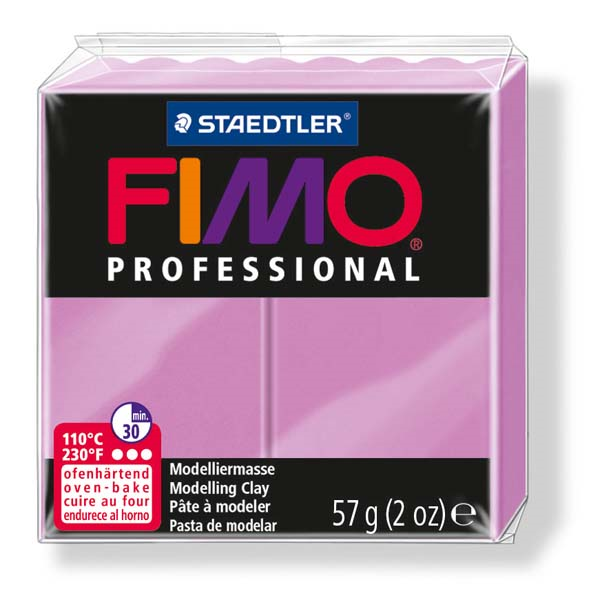 Pâte à modeler Fimo Professional Lavande 57g (2 oz)