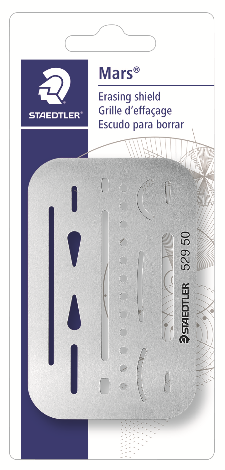 529-50-BK-02 STAEDTLER-Mars Bouclier d'effacement Édition Limitée