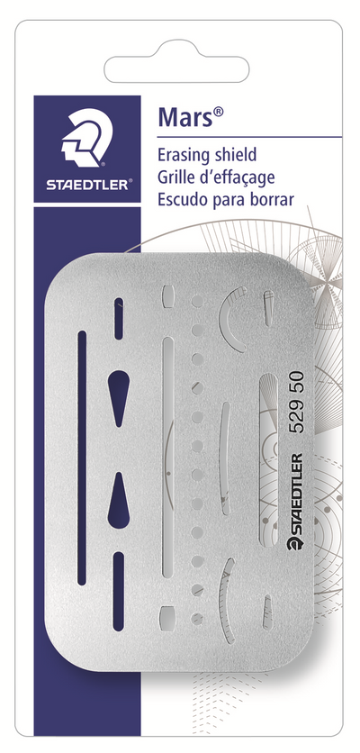 529-50-BK-02 STAEDTLER-Mars Bouclier d'effacement Édition Limitée