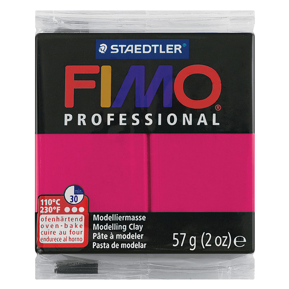 Pâte à Modeler Fimo Professionnel Magenta Véritable 57g (2 oz)