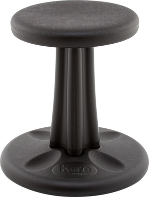 Tabouret oscillant Kore 36 cm, Noir