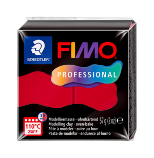 Pâte à modeler Fimo Professional Carmin 57g (2 oz)