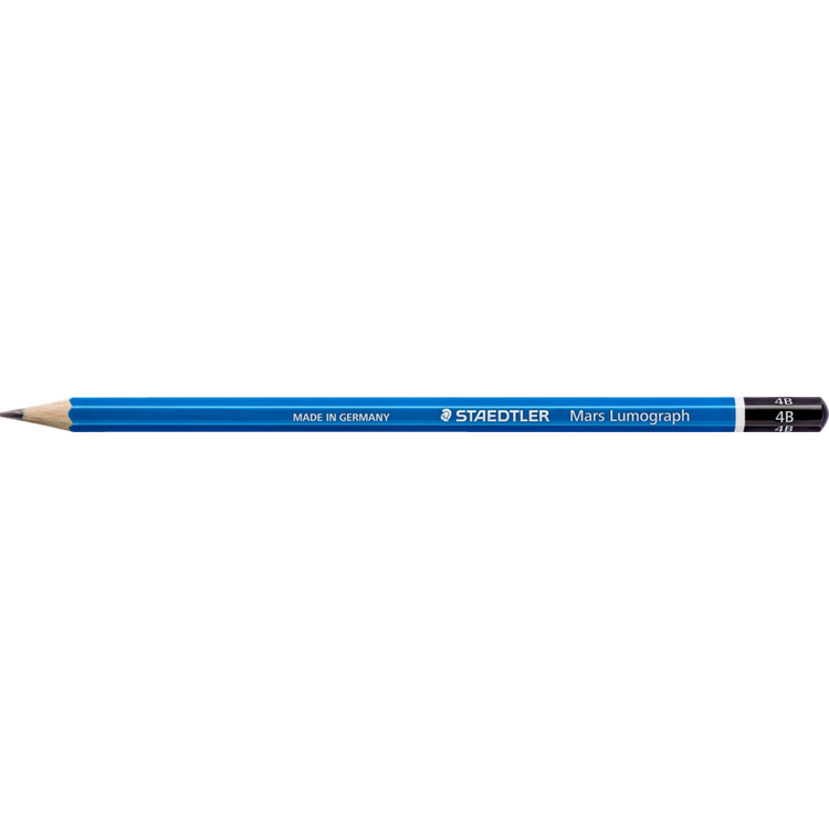 Crayon Mars Lumograph 4B 100% PEFC - Remplacement pour 100-4B-11