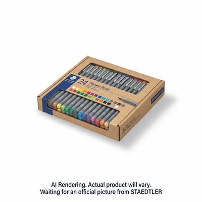 Lot de 24 pinceaux Pigment Arts