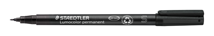 313-9 STAEDTLER-Mars Limited MARQUEUR LUMO.S.FINE PERMANENT NOIR