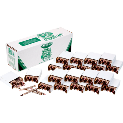 480 Crayons Couleurs du Monde - Pack Classe