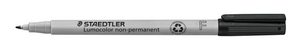 316-9 STAEDTLER-Mars Limited Marqueur LUMO.W.BASE Pointe Fine Noir