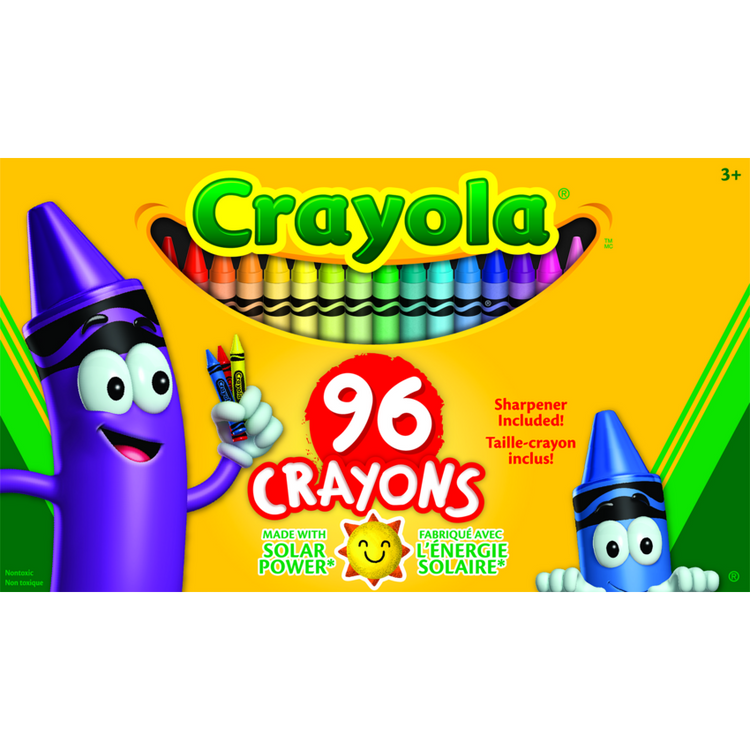 96 Crayons