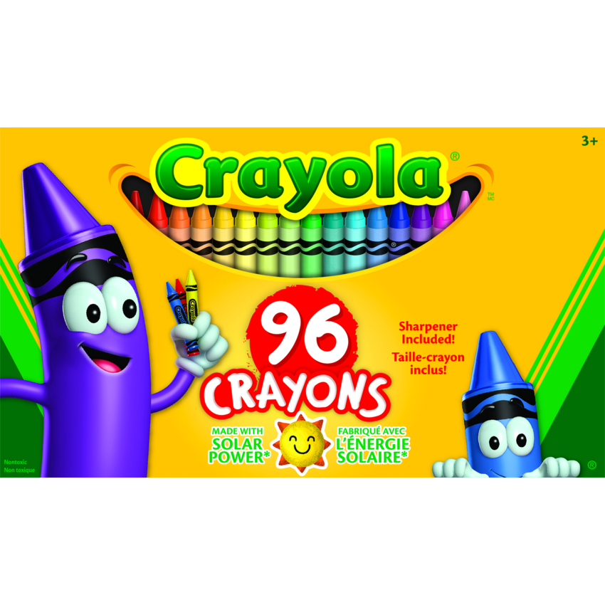 96 Crayons