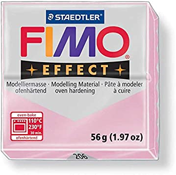 Pâte à modeler Fimo Effect Quartz Rose 57g (2 oz)