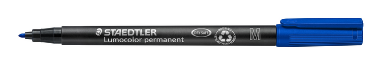 317-5 STAEDTLER-Mars Limited MARQUEUR LUMO.MOYEN.PERM.BLEU