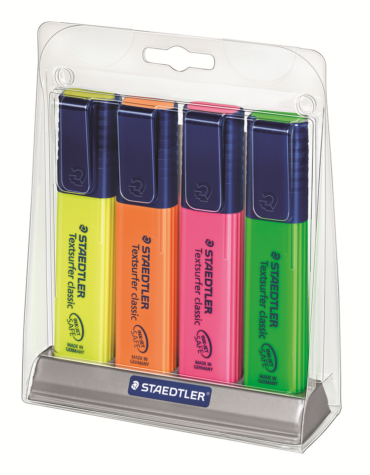 364-SC4 STAEDTLER-Mars Édition Limitée Surligneur TEXTSURFER Assorti