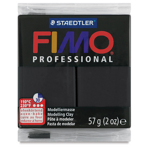 Pâte à modeler Fimo Professional Noir 57g (2 oz)