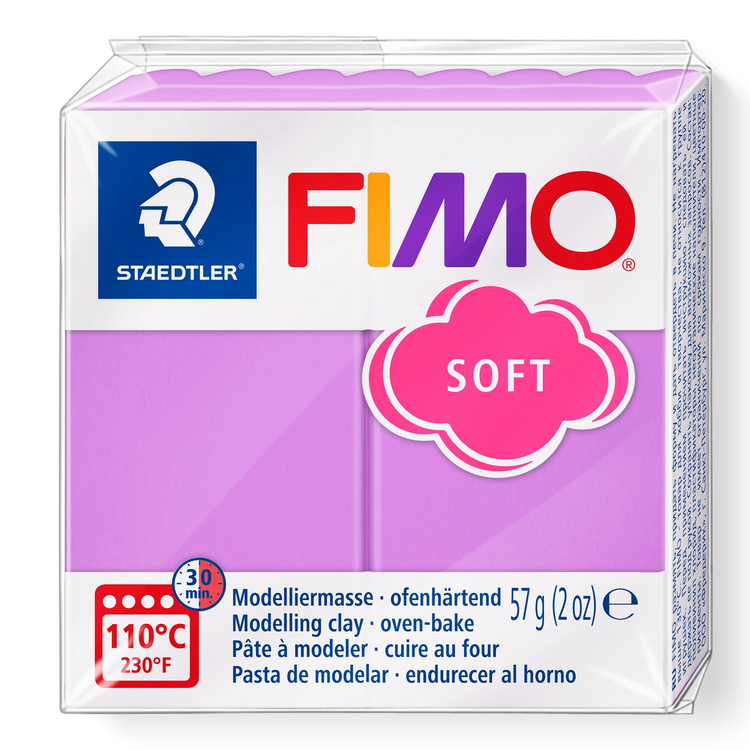 Pâte à modeler Fimo Soft Lavande 57g (2 oz)