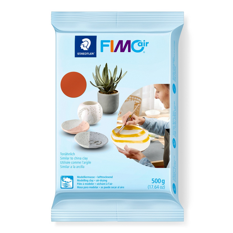 Pâte à modeler Fimoair 500g Terre cuite