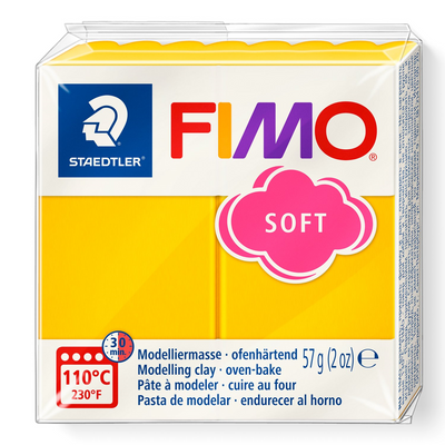 Pâte à modeler Fimo Soft Tournesol 57g (2 oz)