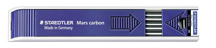 200-HB-03 STAEDTLER-Mars Mine LUMOGRAPH 2mm.HB - Édition Limitée