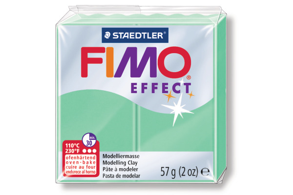 Pâte à modeler Fimo Effect Vert Jade 57g (2 oz)