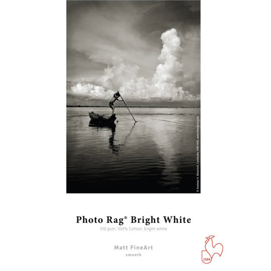 HAHNEMUHLE HM1517999 (17in x 39ft) Bright White Original Smooth Photo Rag